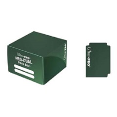 Ultra Pro: Solid Green DUAL Deck Box UP82990