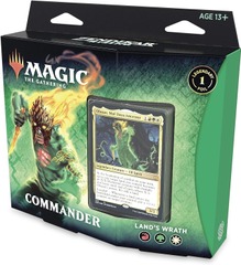 MTG magic cards: Zendikar Rising - Commander - Land's Wrath deck