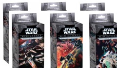 Star Wars - Starship Battles: booster case sealed (6 huge packs) WOTC