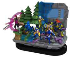 X-Men: Blue Strike Force (T001) NO MINIS team base/dial/map only