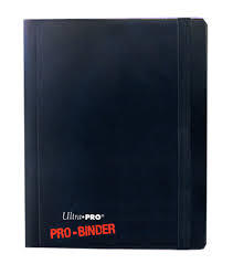 Ultra Pro: premium Pro-Binder 4-pocket pages BLACK 82895
