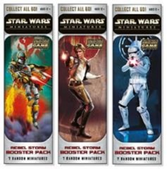 Star Wars Miniatures Game: Rebel Storm sealed booster case (12-ct)