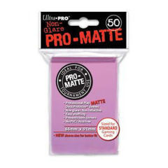Ultra Pro PRO-Matte Standard Card Sleeves - Pink (50ct)