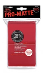 Ultra Pro PRO-Matte Standard Card Sleeves - Red (100-ct)