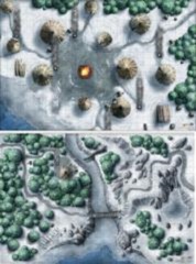 Dungeons & Dragons 5e RPG: PRESALE Icewind Dale Encounter Map Set GF9