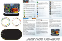 Heroclix Justice League (T002) NO MINIS team base/dial/map only Teen Titans