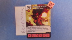 Marvel Dice Masters: Scarlet Witch, Unity Squad #114 (rare)