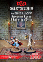 Dungeons and Dragons: Curse of Strahd - Esmeralda D'Avenir and Rudoplh Van Richten (2 figures)