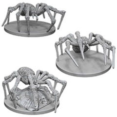 D&D Nolzur's Marvelous Unpainted Minis: Spiders (pack of 3)