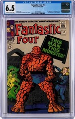 Fantastic Four #51 CGC Graded 6.5