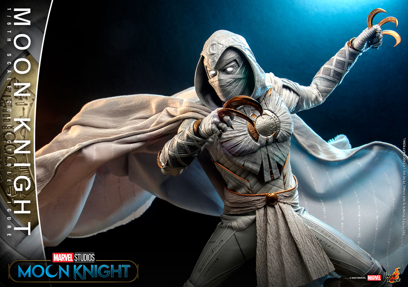 Moon Knight Sixth Scale Figure by Hot Toys Television Masterpiece Series - Moon Knight