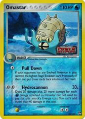 Omastar - 20/108 - Rare Ex Power Keepers Stamped