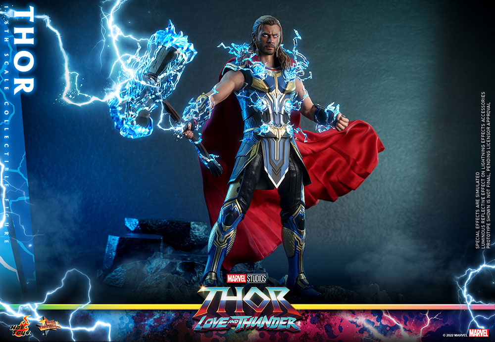 Thor Sixth Scale Figure by Hot Toys Movie Masterpiece Series – Thor: Love and Thunder