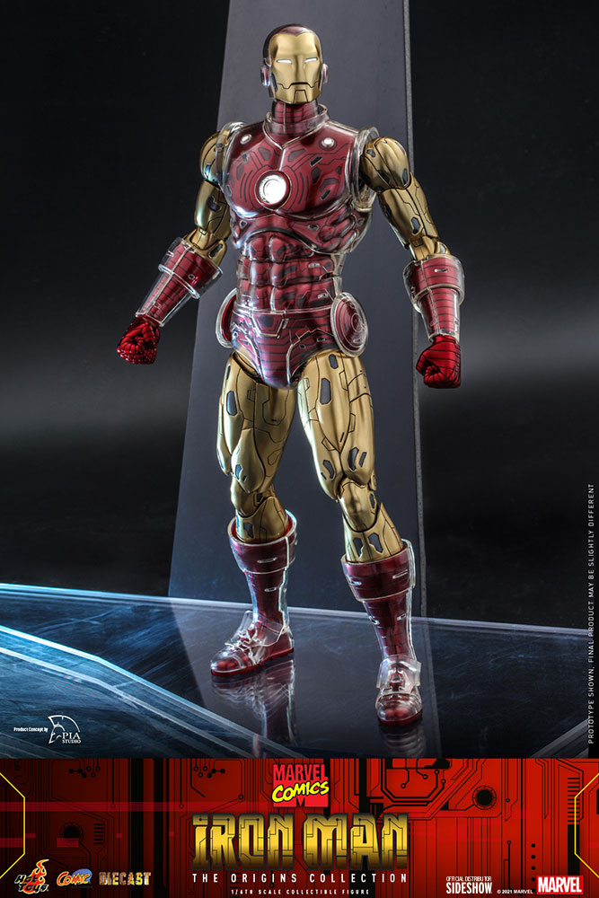 Iron Man - The Origins Collection - Comics Masterpiece Series Diecast
