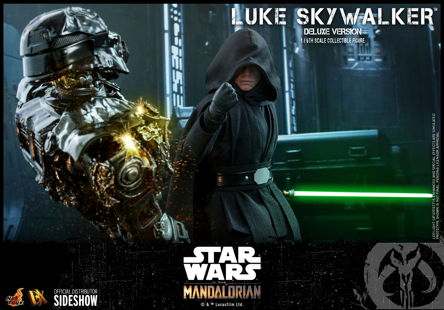 Luke Skywalker Deluxe Sixth Scale Figure by Hot Toys DX Series – Star Wars: The Mandalorian™