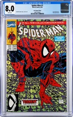 Spider-Man #1 1990 Marvel CGC Graded 8.0 VF