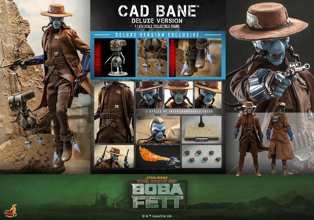 Cad Bane (Deluxe Version) Television Masterpiece Series - Star Wars: The Book of Boba Fett