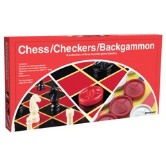 Checkers/Chess/Backgammon (Folding Board)