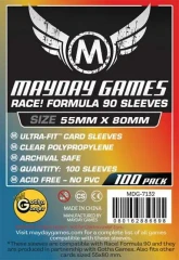 Race! Formula 90 Card Sleeves (Pack of 100) (55 X 80 mm)