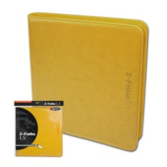 BCW - Z-Folio 12-Pocket LX Album - Yellow