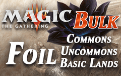 Bulk FOIL Magic Commons/Uncommons/Basic Lands