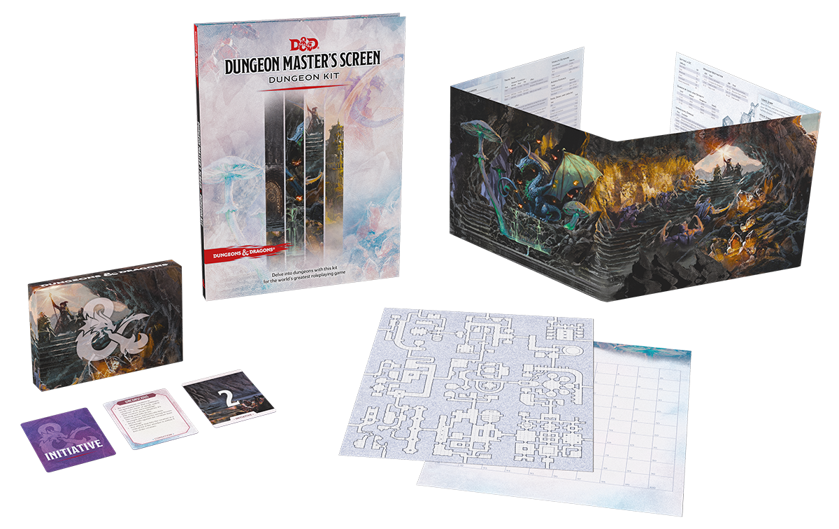 Dungeon Masters Screen: Dungeon Kit