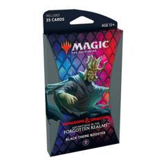 Adventures in the Forgotten Realms Theme Boosters Pack - Black