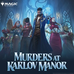 MTG Murders at Karlov Manor Prerelease event Saturday - 6pm