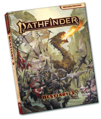 Pathfinder RPG (Second Edition): Bestiary 3 - Pocket Edition
