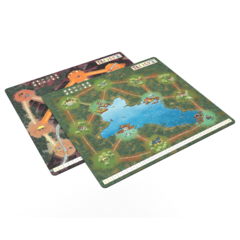 Root: A Game Of Woodland Might And Right - The Lake and Mountain Playmat