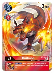Guilmon - BT2-009 - C - Alternative Art (Tamers Card Set 1)