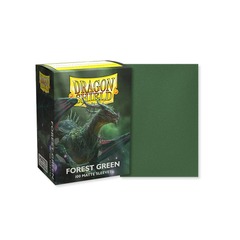 Dragon Shield - Forest Green Standard Matte Sleeves (100 ct.)