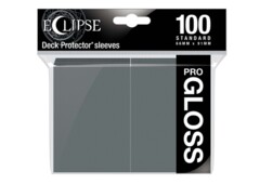 Ultra Pro - Pro Gloss Eclipse: Deck Protector 100ct - Smoke Grey