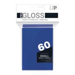 PRO-Gloss 60ct Small Deck Protector sleeves: Blue