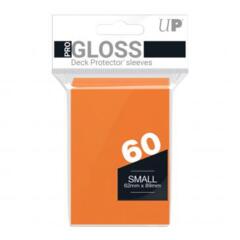 PRO-Gloss 60ct Small Deck Protector sleeves: Orange