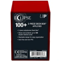 Ultra Pro: Eclipse - 2-Piece Deck Box - 100 - Apple Red