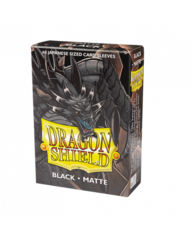 Dragon Shield Sleeves: Japanese Matte Black (Box Of 60)