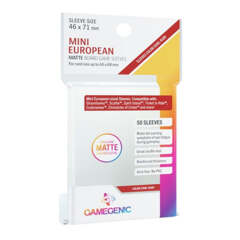 Gamegenic : Matte Board Game Sleeves - Mini European 50ct (44x69mm)