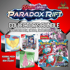 Pokémon Bundle Deal : Paradox Rift - Collector Bundle (1 ETB, 1 Booster Box, 1 3-pack Blister)