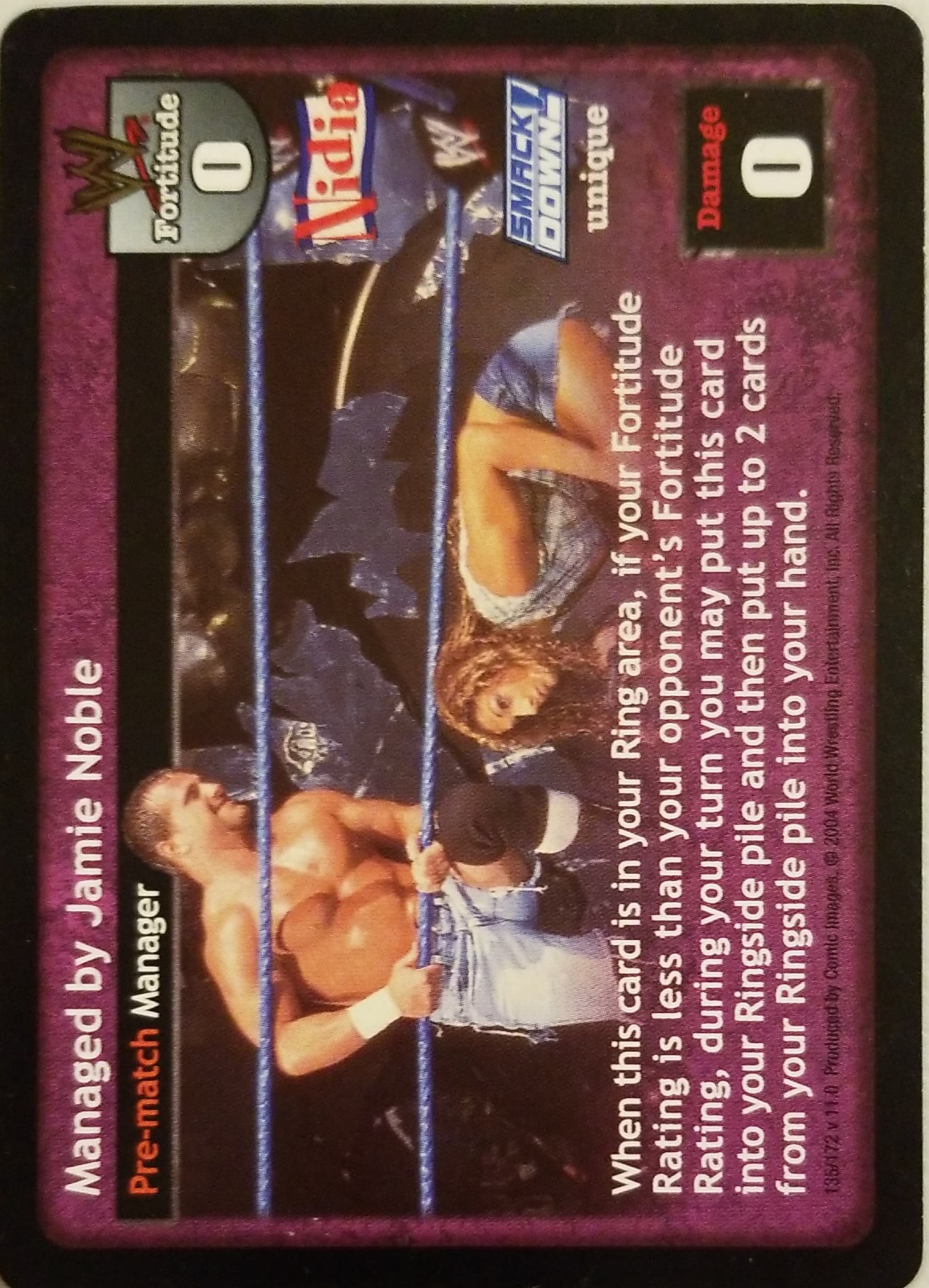 Nidia Superstar Card v11.0 Raw Deal WWE 