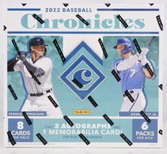 2022 Chronicles Baseball Hobby Box