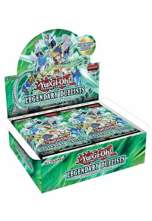 Legendary Duelists: Synchro Storm Booster Box Display