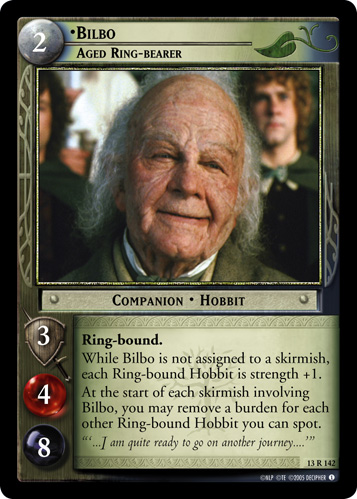 Bilbo, Aged Ring-bearer