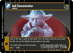 Jedi Concentration - Foil