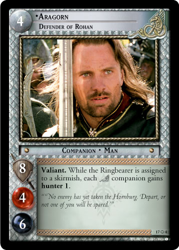 Aragorn, Defender of Rohan - Foil - Masterwork