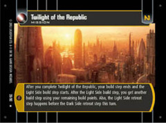 Twilight of the Republic