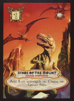 Dinos of the Mount