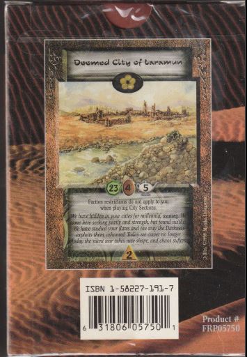 Moto Starter Deck Shadow Tyrant L5R LBS TCG Legend Of the Burning Sands Sealed 