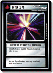 Distortion of Space/Time Continuum [Foil]