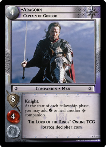 Lord of the Rings Trading Card Game FOIL Promo Card 0P129 Watcher at Sarn Ford 